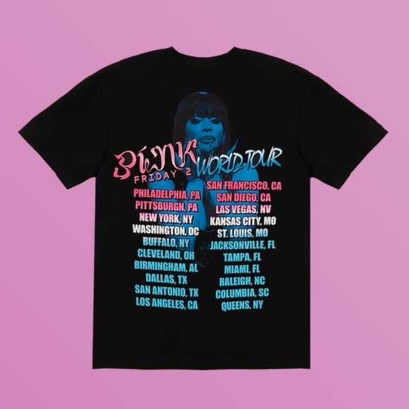 NWOT Nicki Minaj TOUR TEE V2 - Picture 2 of 5
